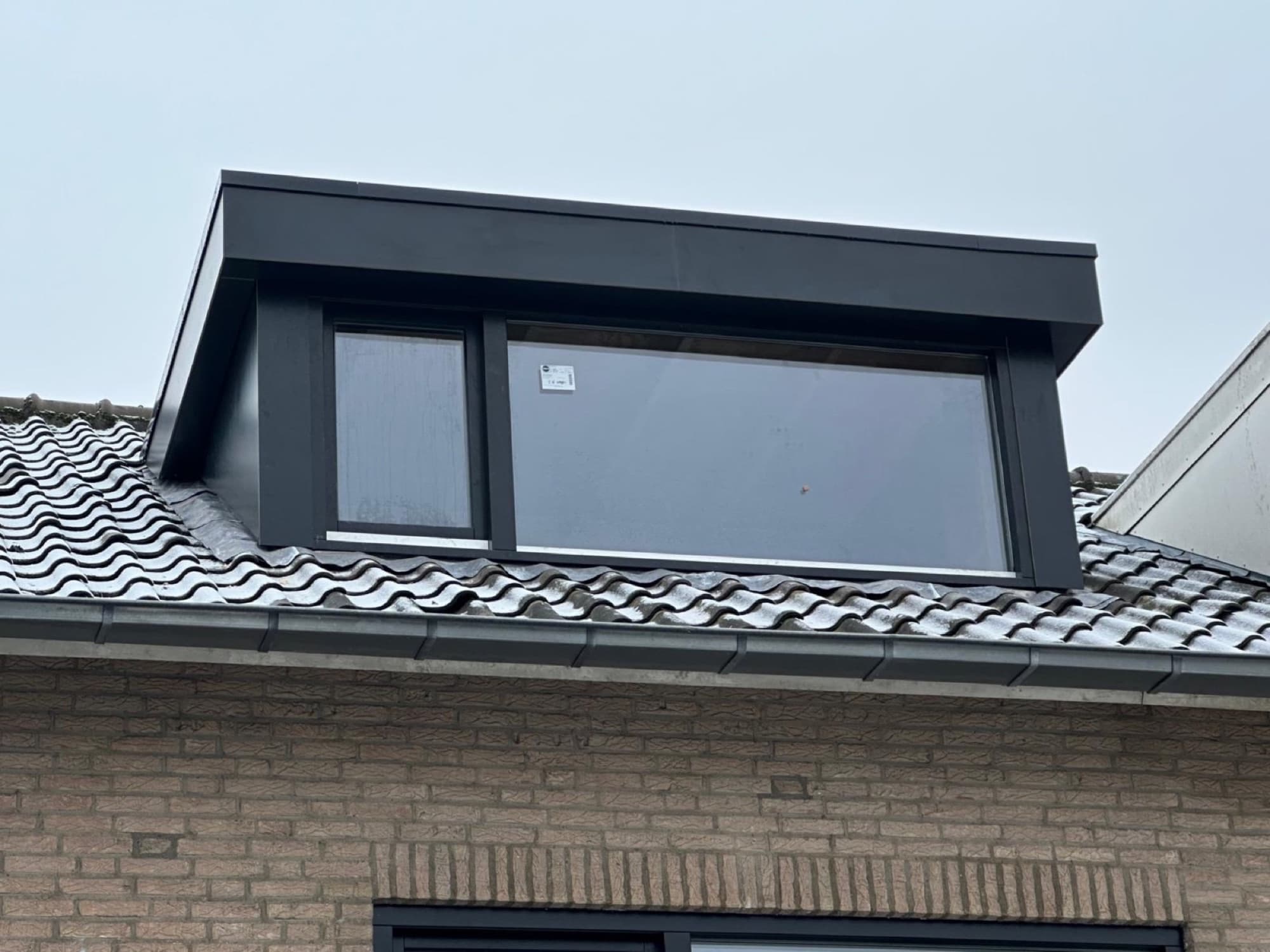 Strak afgewerkte dakkapel